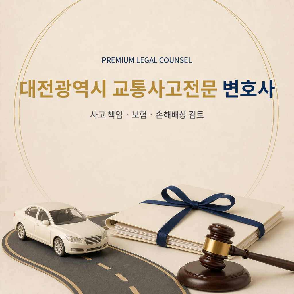 대전광역시 교통사고전문 변호사